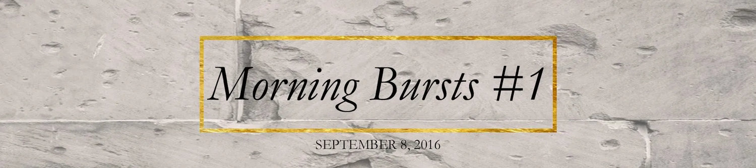 Intentions for Happiness: Morning Bursts & Stretching Benefits