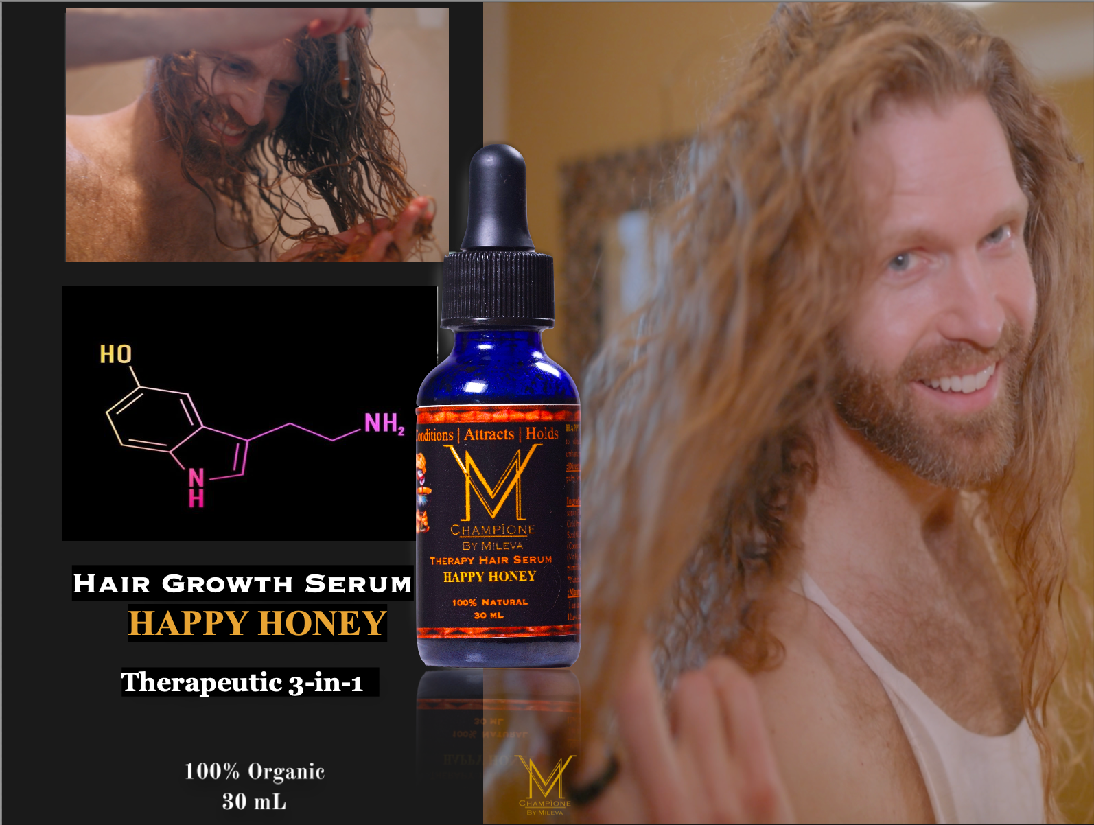 Happy Honey Hair Serum